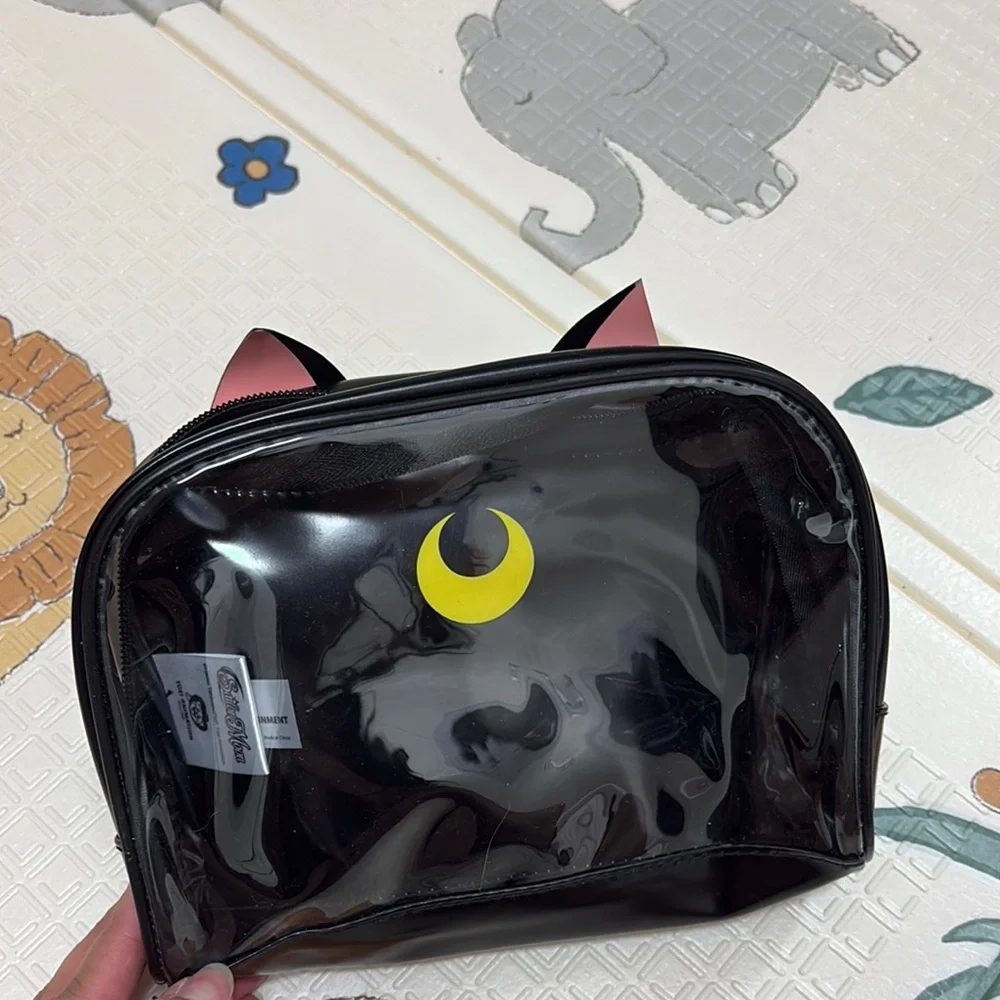 Sailor Moon Luna Makeup Cosmetic Bag
